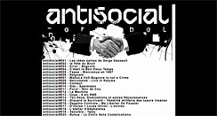 Desktop Screenshot of antisocial.be